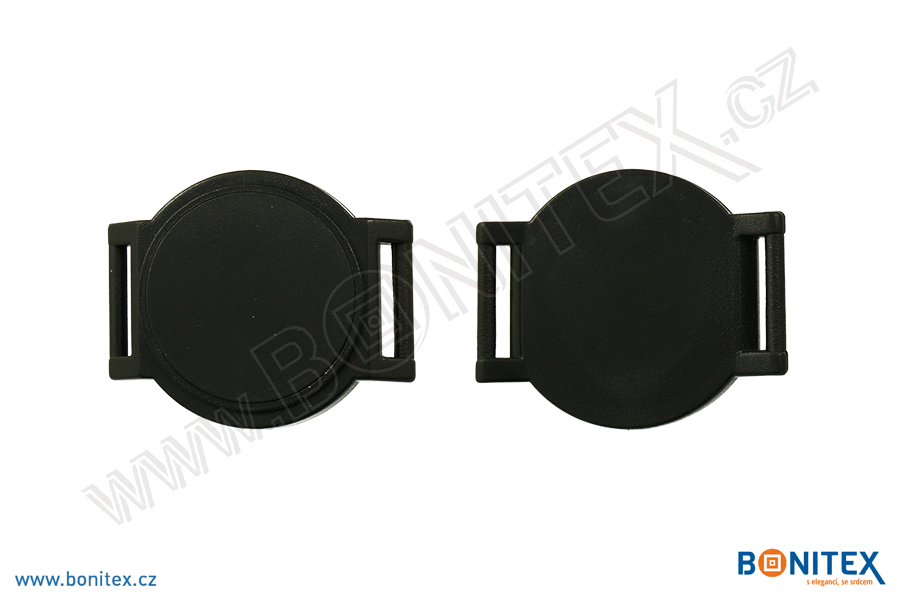 Náramek-nylon-INA55-samostatné tělo s čipem-s RFID-13,56 MHz-černý-botinex