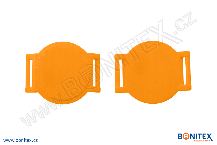 Náramek-nylon-INA55-samostatné tělo s čipem-s RFID-13,56 MHz-oranžový-botinex